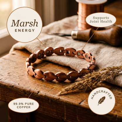 Helen's Marsh Copper Anklet