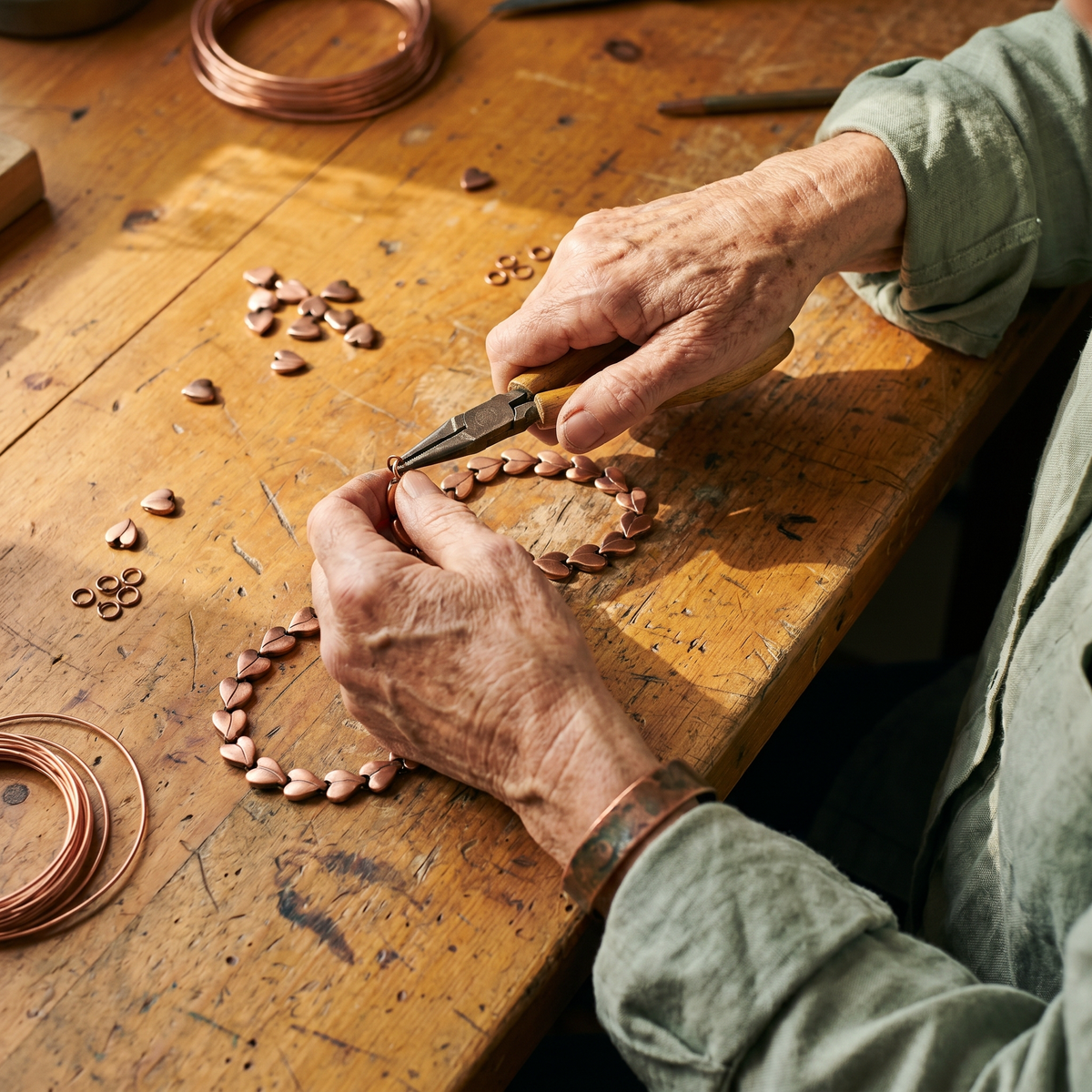 Helen's Briar Copper Necklace