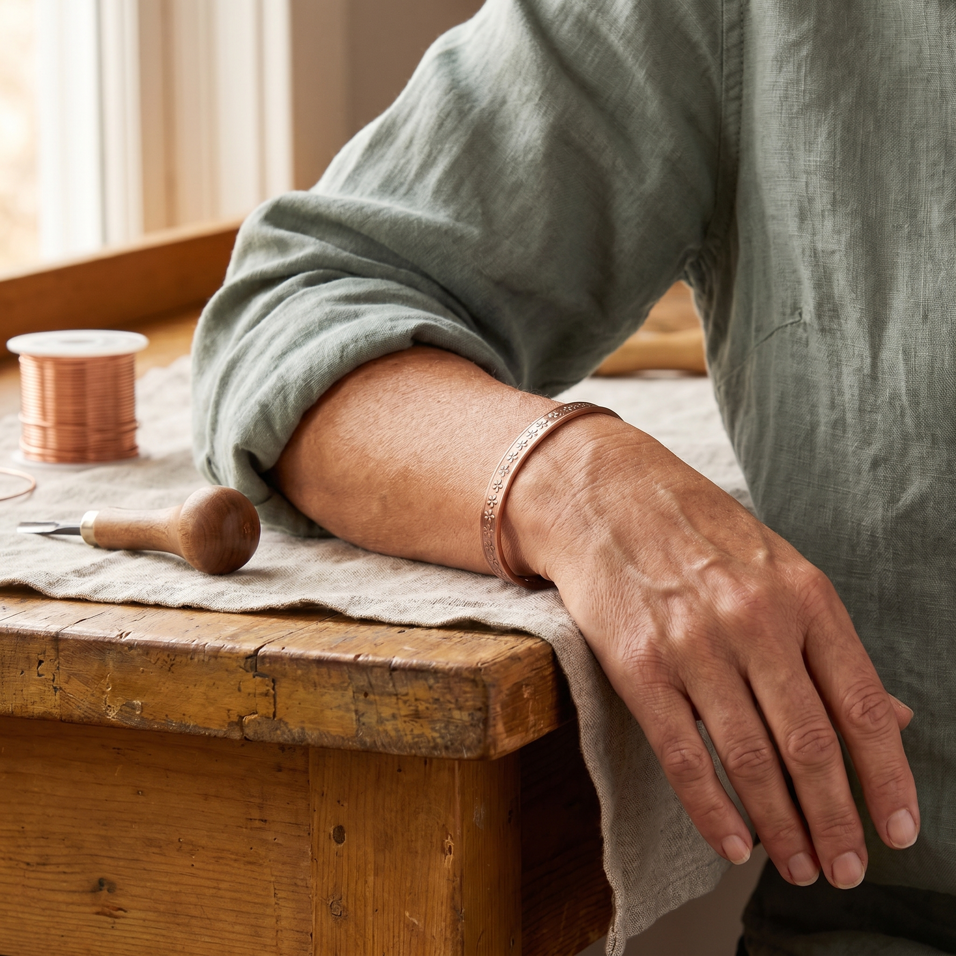 Helen's Loch Copper Bracelet