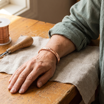 Helen's Lunar Copper Bracelet