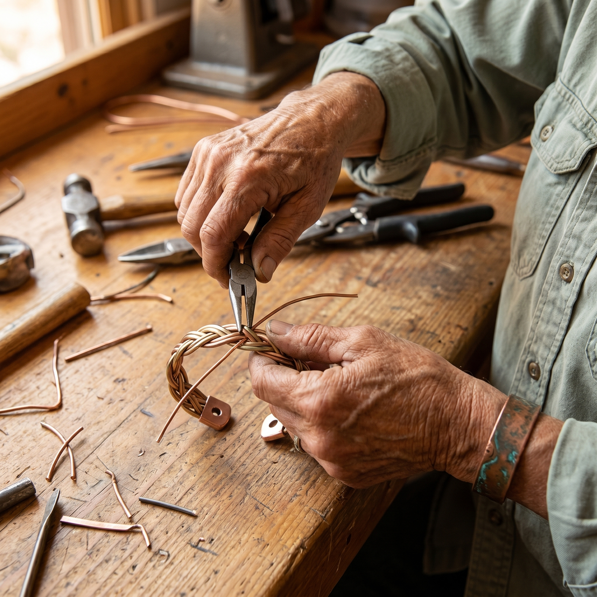 Helen's Mire Copper Bracelet