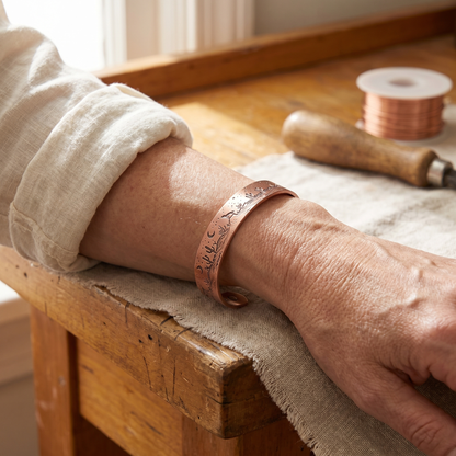 Helen's Cove Copper Bracelet