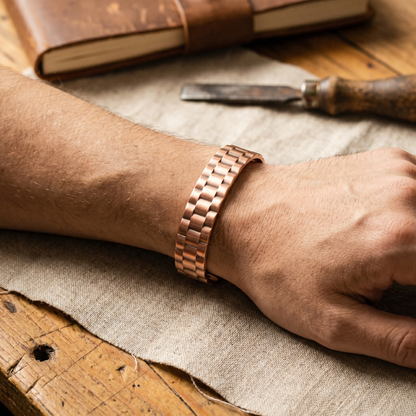 Helen's Ore Men's Copper Bracelet