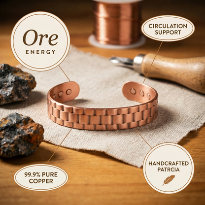 Helen's Ore Men's Copper Bracelet