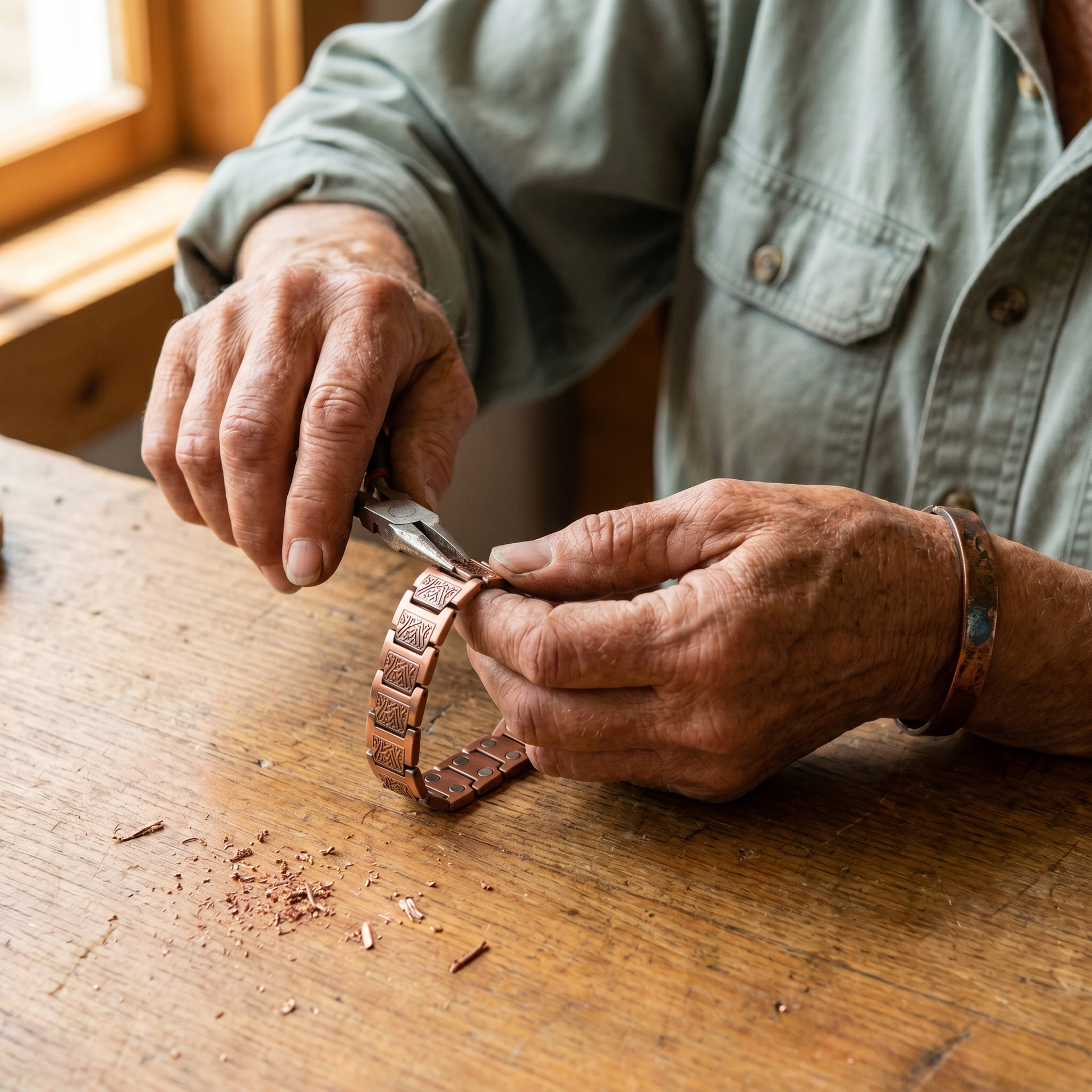 Helen's Glen Men's Copper Bracelet