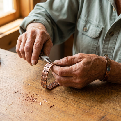 Helen's Glen Men's Copper Bracelet