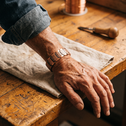 Helen's Glen Men's Copper Bracelet