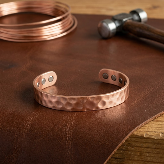 Helen's Lodestone Copper Bracelet