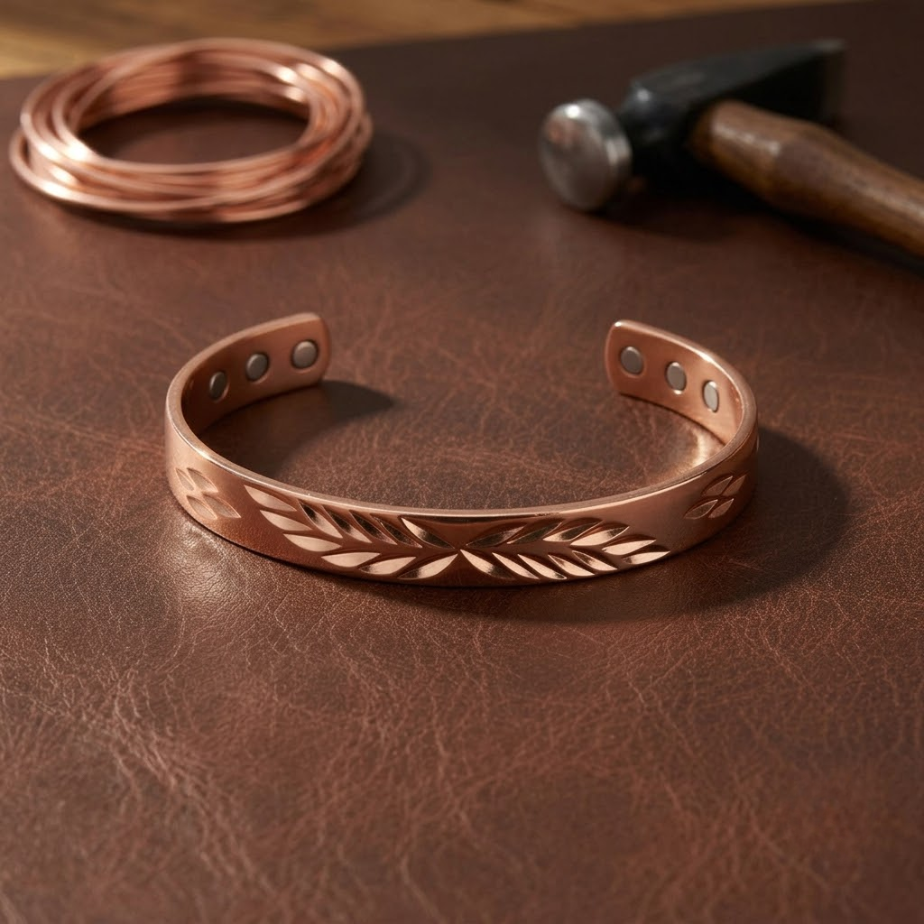 Helen's Lunar Copper Bracelet