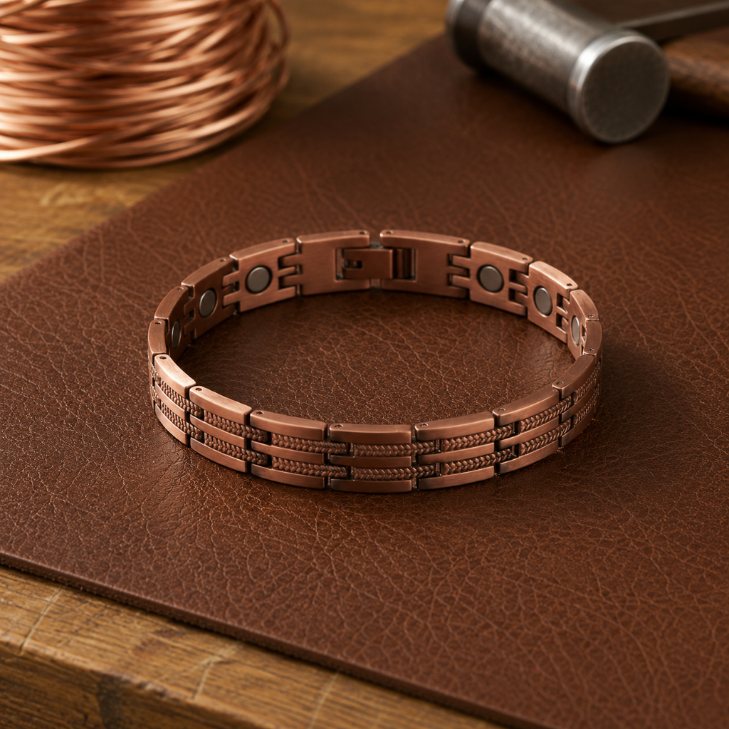 Helen's Pike Men's Copper Bracelet