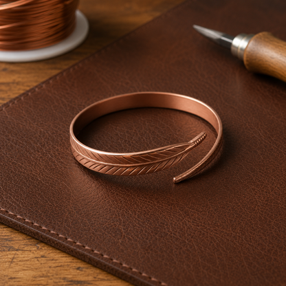 Helen's Root Copper Bracelet