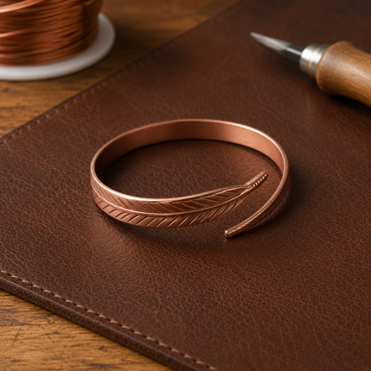 Helen's Root Copper Bracelet