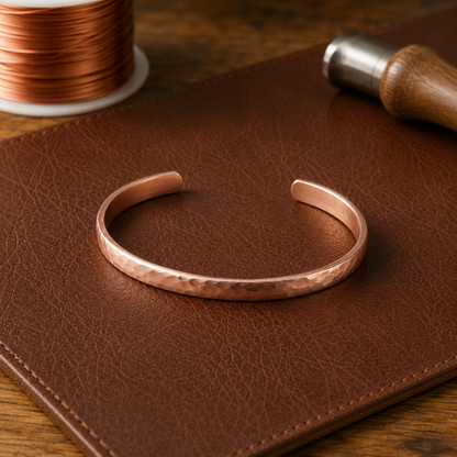 Helen's Sand Copper Anklet