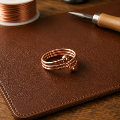 Helen's Silt Copper Ring