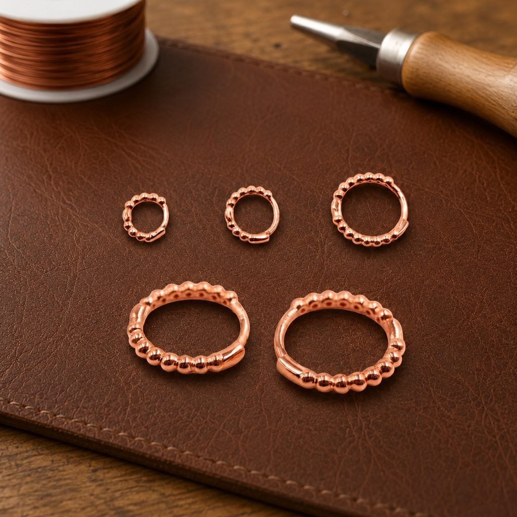 Helen's Smal Copper Earrings