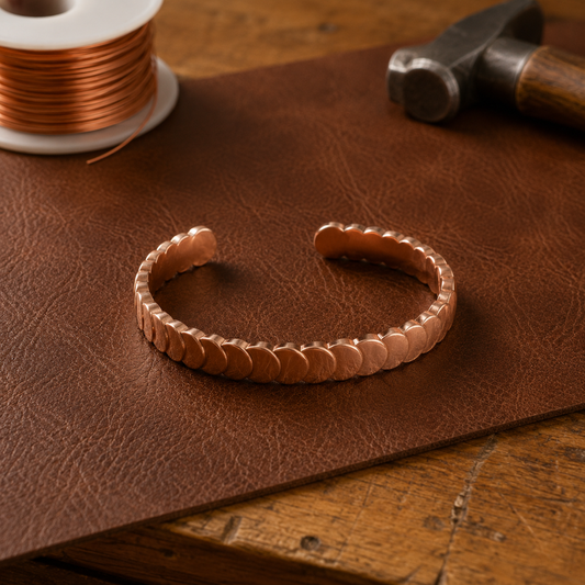 Helen's Tide Copper Bracelet