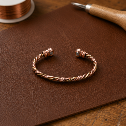 Helen's Twine Copper Bracelet